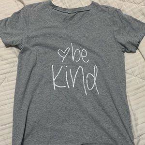 Gray Be Kind Tee